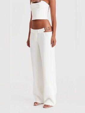 Sasha Therese Lucia Pants White L